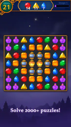 Jewels Magic: Mystery Match 3