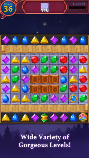 Jewels Magic: Mystery Match 3
