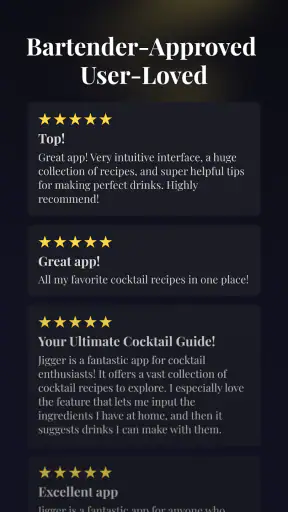 Jigger: Cocktail Drink Recipes