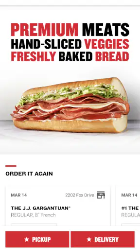 Jimmy John's Sandwiches