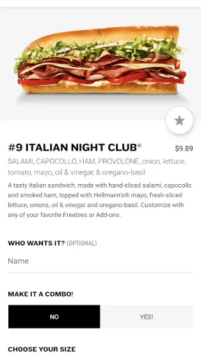 Jimmy John's Sandwiches