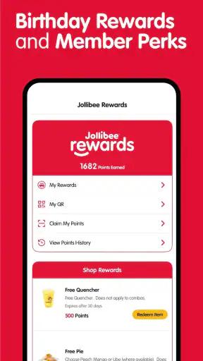 Jollibee - Order & Rewards