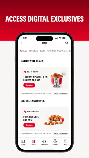KFC US - Ordering App