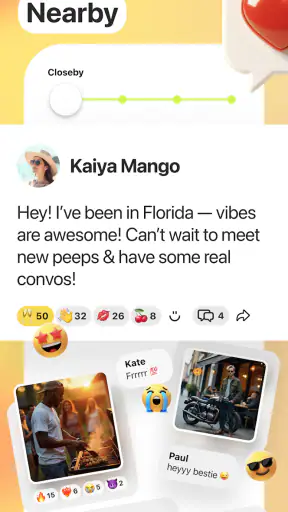 Kiki: Chat, Flirt, People Near