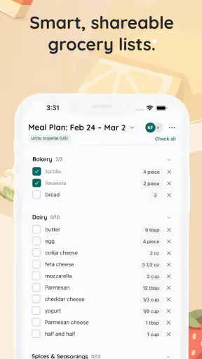 Kitcha: Recipe & Meal Planner
