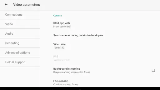 Larix Broadcaster: Live Stream