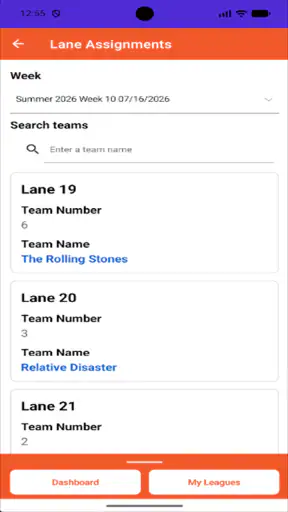 League Secretary