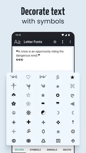Letter Fonts - Stylish Text
