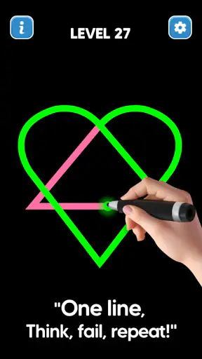 Line Drawing: No Lift Puzzle