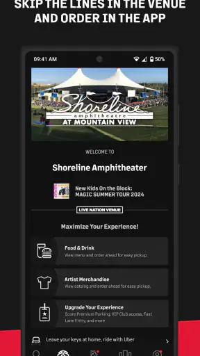 Live Nation At The Concert