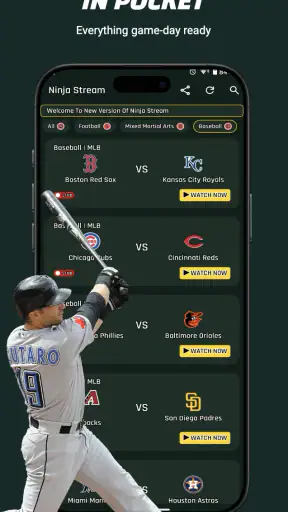 LIVE NBA NFL MLB Streams