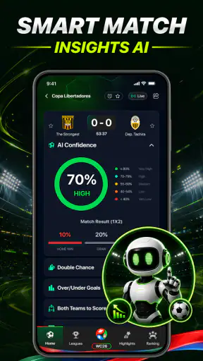 Football Live Scores: AI Stats