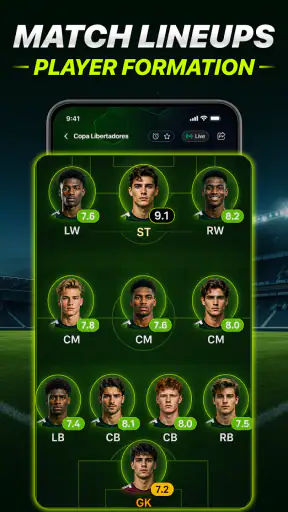 Football Live Scores: AI Stats