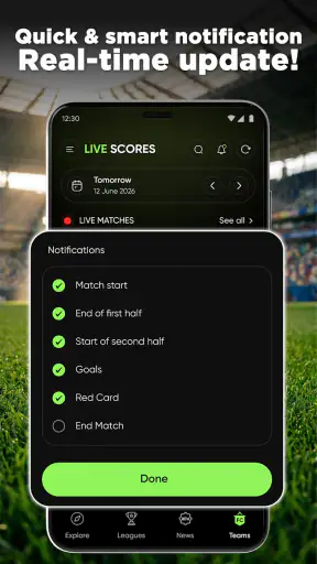 Live Scores: Football Match