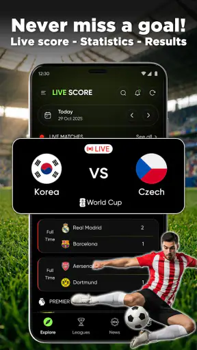 Live Scores: Football Match