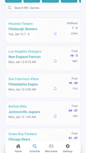 Live Scores : NFL NCAA NBA MLB