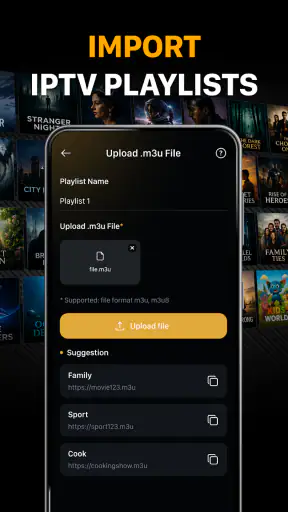 Live TV: Smart IPTV Player
