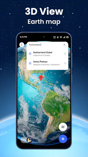 Live World Map: Satellite View