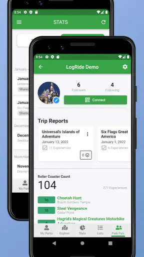LogRide - Theme Park Database