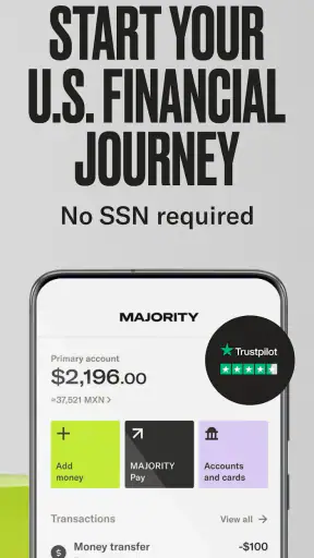 MAJORITY: Mobile banking