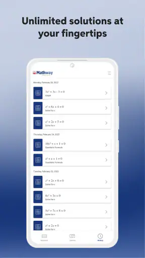 Mathway: Scan & Solve Problems