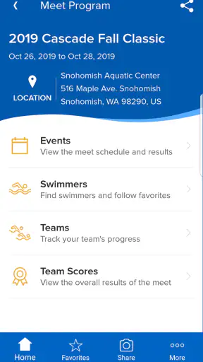 Meet Mobile: Swim