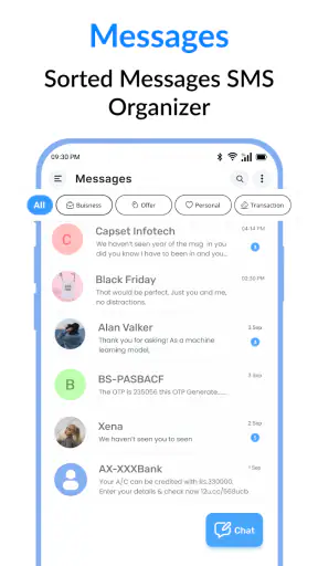 Messages : SMS & Private Chat
