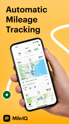 Mileage Tracker & Log - MileIQ