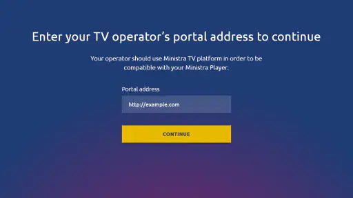 Ministra Player for Android TV