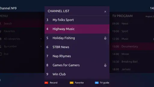 Ministra Player for Android TV
