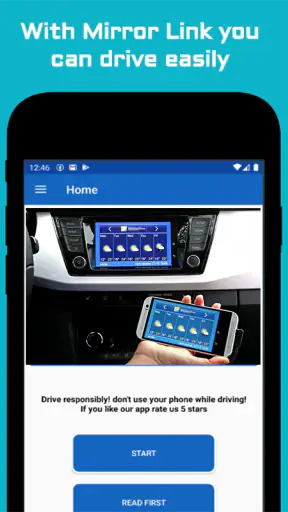 Mirror Link Car app