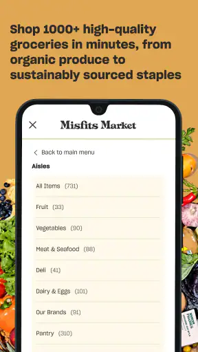 Misfits Market Grocery App