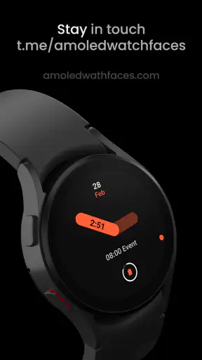 MNML Analog: Watch face