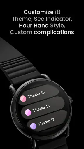 MNML Analog: Watch face