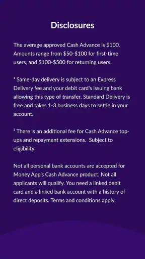 Money App - Cash Advance