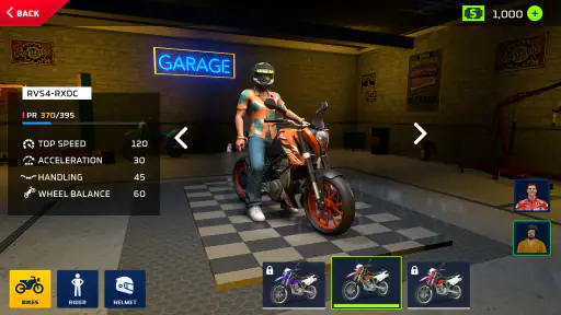 Moto Bike Stunt Wheelie Game