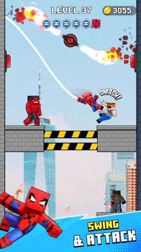 Mr Spider Hero Shooting Puzzle