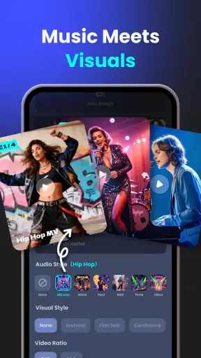 Muvio - AI Music Video Maker