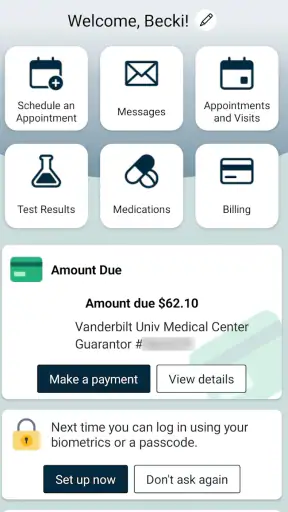 My Health at Vanderbilt