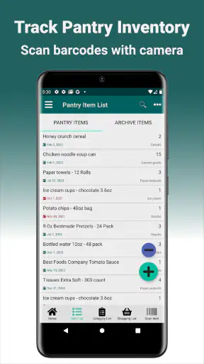 My Pantry Tracker