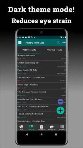 My Pantry Tracker