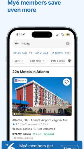 Motel 6: Book Hotels My6 Deals