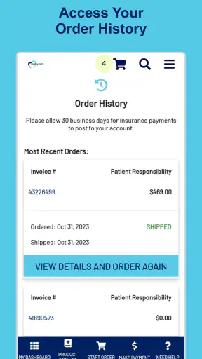 mybyram: Medical Supply Orders
