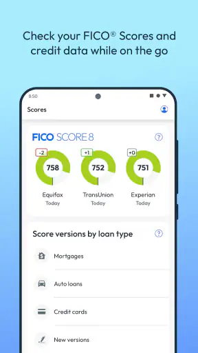 myFICO - Credit Score Tracking