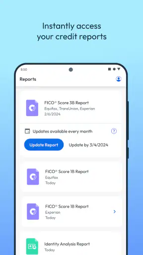myFICO - Credit Score Tracking