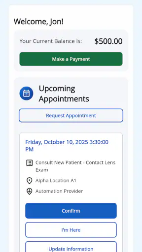 myPatientVisit Portal