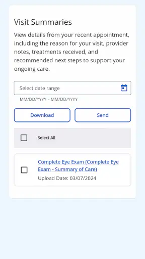 myPatientVisit Portal