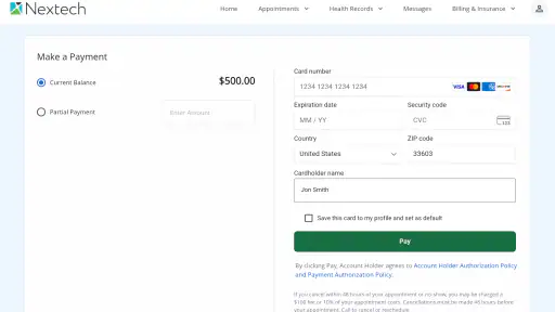 myPatientVisit Portal