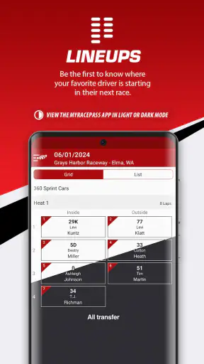 MyRacePass - Official MRP App