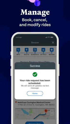 MySafeRide - Manage your rides